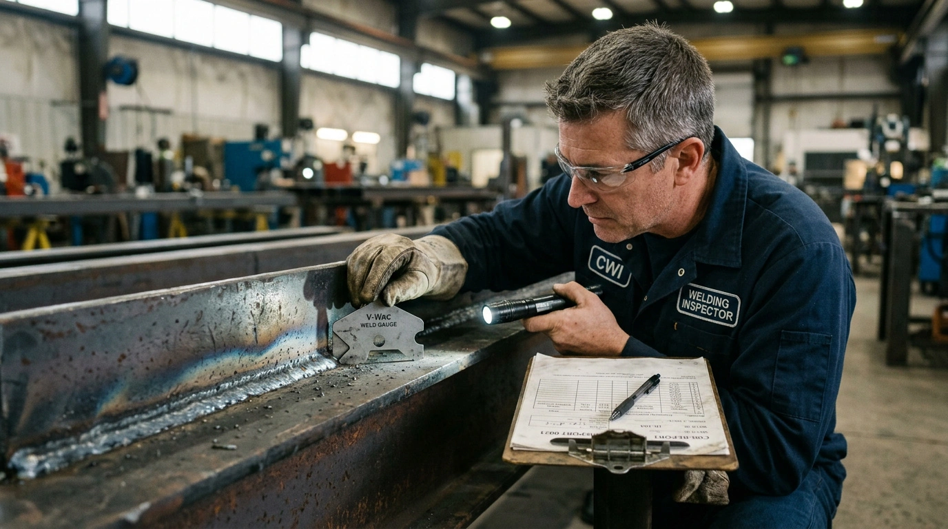 Welding Inspection to Your Code — Fusion Pro Test Training, Wisconsin